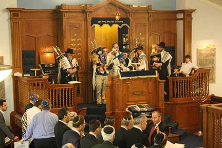 Sefer Torah Dedicated in Memory of Jennifer 2012