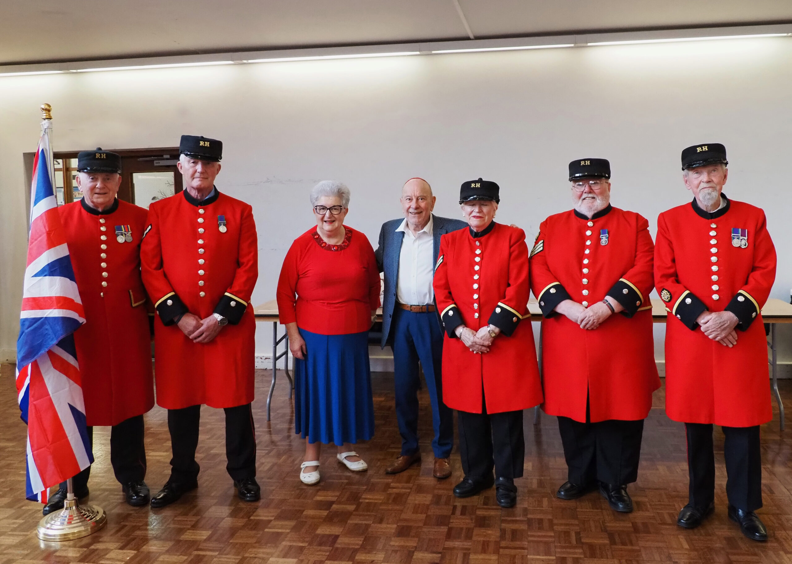 Chat-A-Way 80th VE Day Celebrations with the Chelsea Pensioners