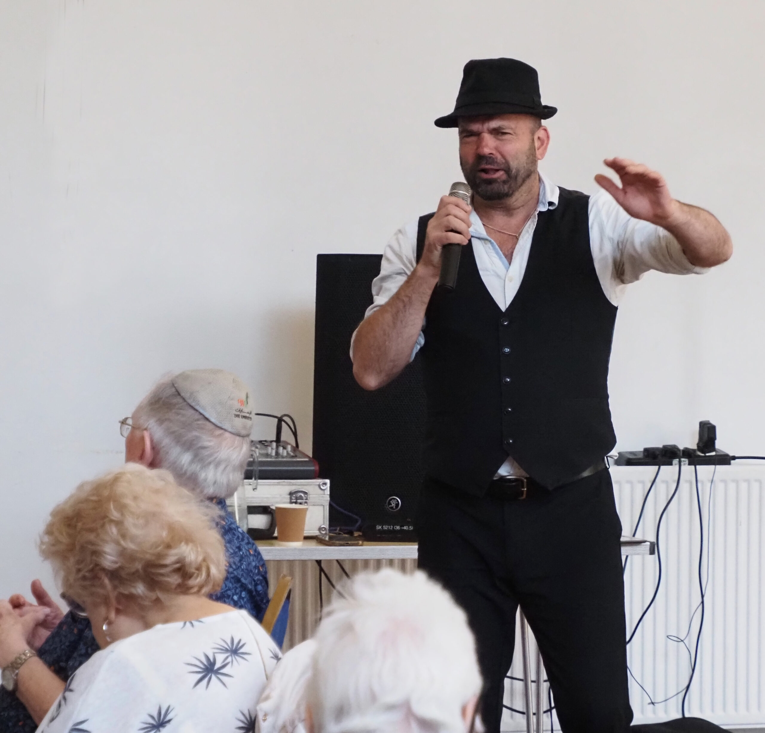 Chat-A-Way Start our Day with Legends of Music from Rock & Roll, Party Songs and everything in between with Guest Singer Clayton Schlimper