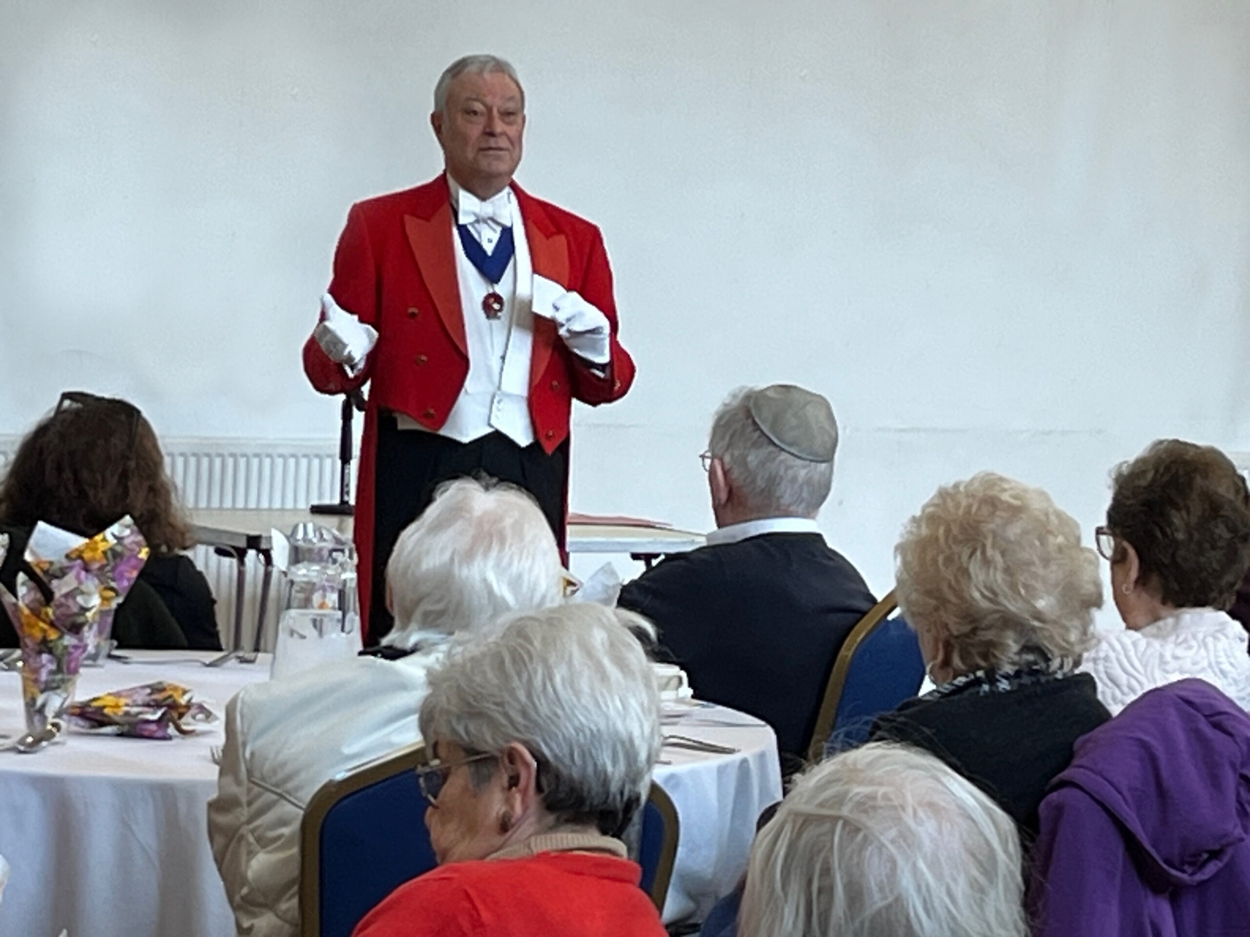 Chat-A-Way with Michael Myers - My Work as a Toastmaster Feb 2025