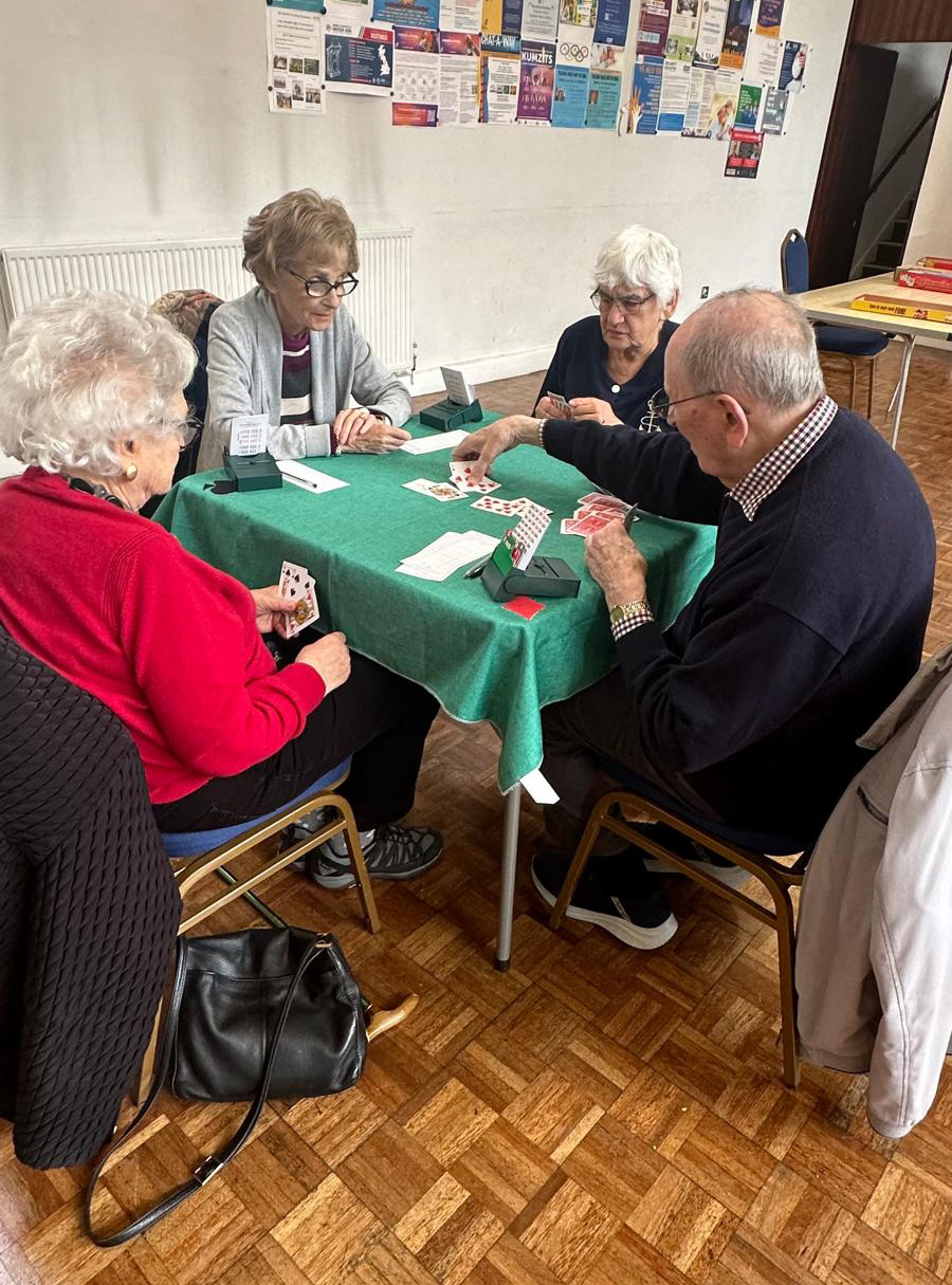 Bridge, Games and Chat morning at Chat-A-Way