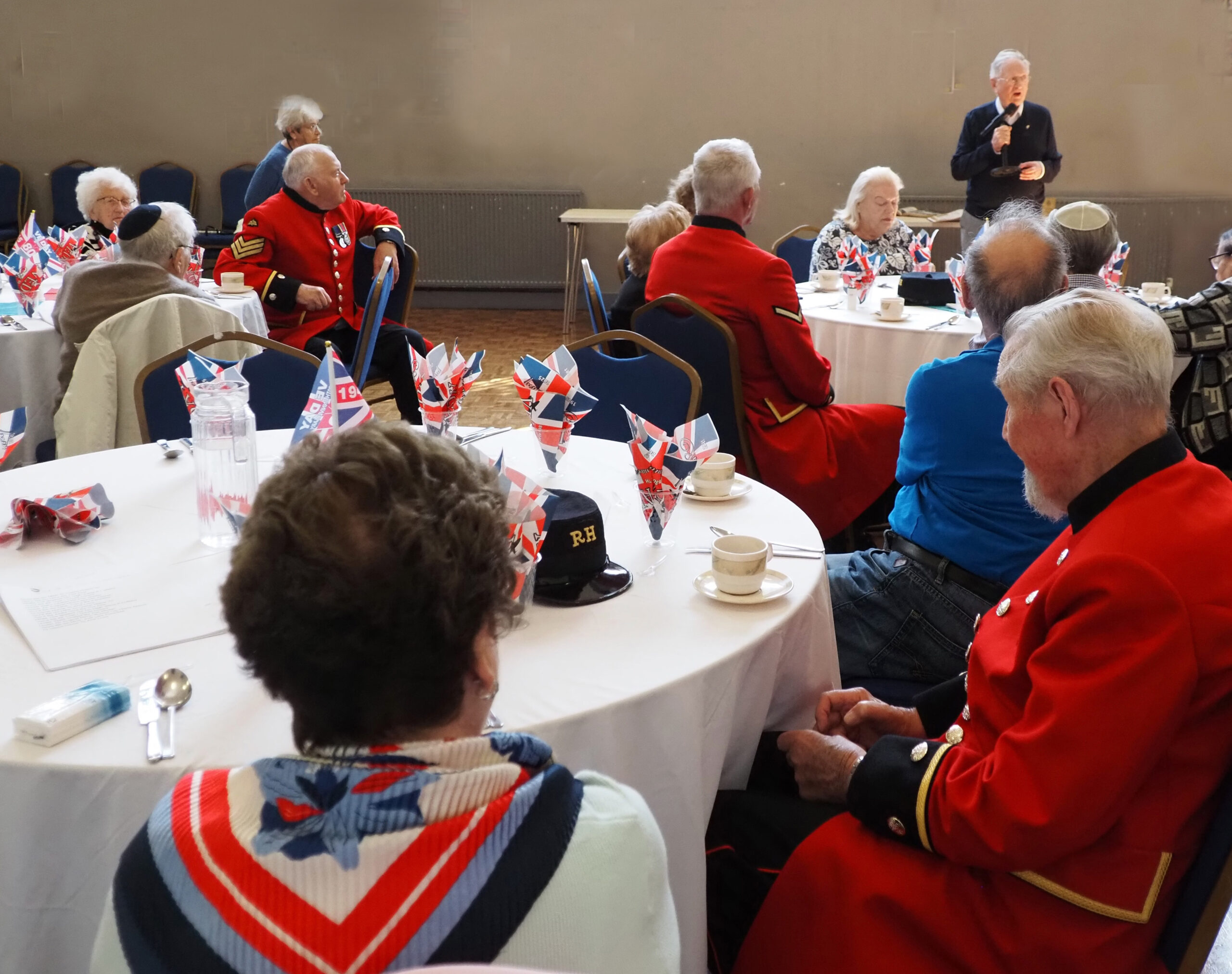 Chat-A-Way 80th VE Day Celebrations with the Chelsea Pensioners