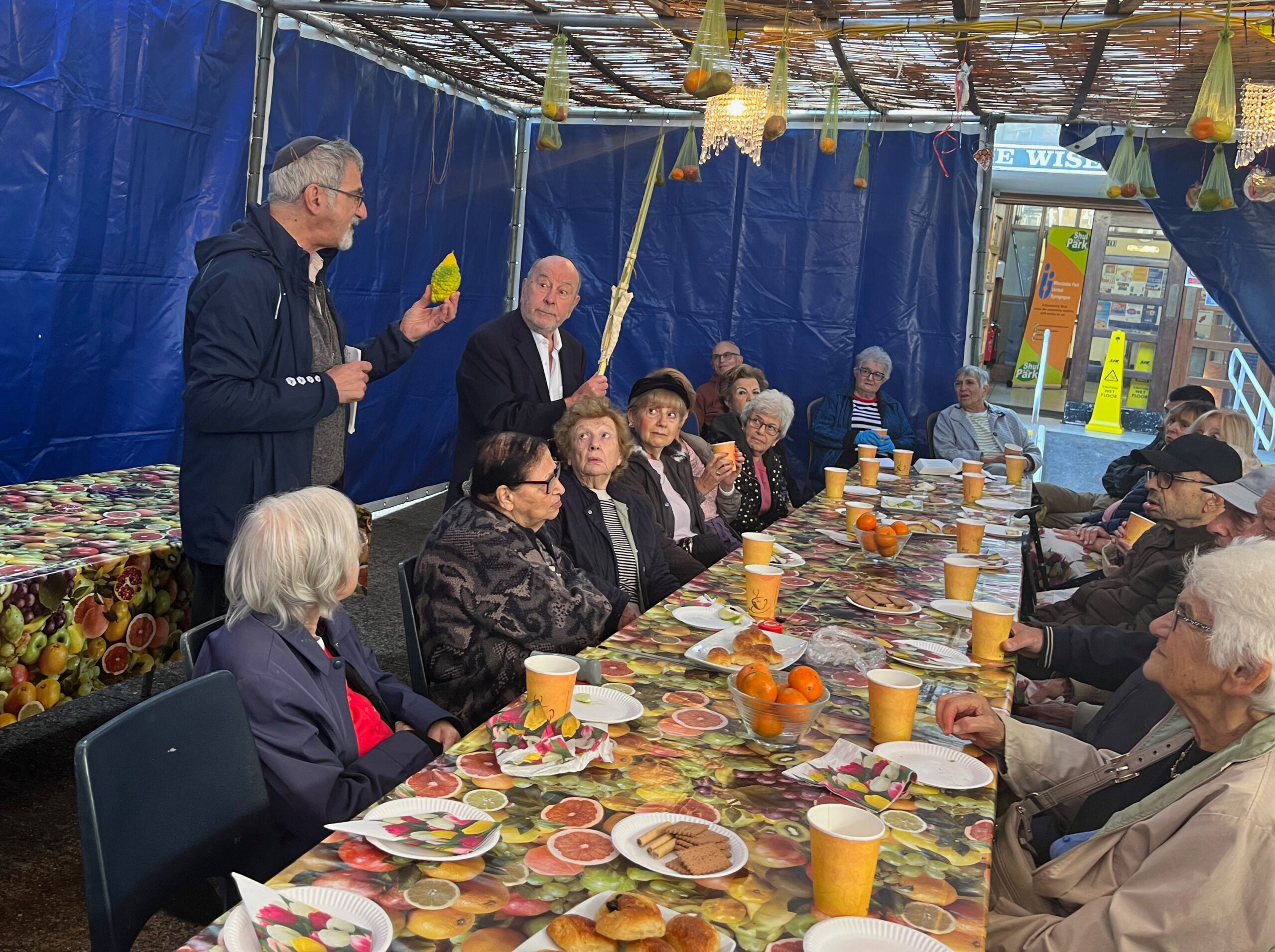 Chat-A-Way in the Succah 2023