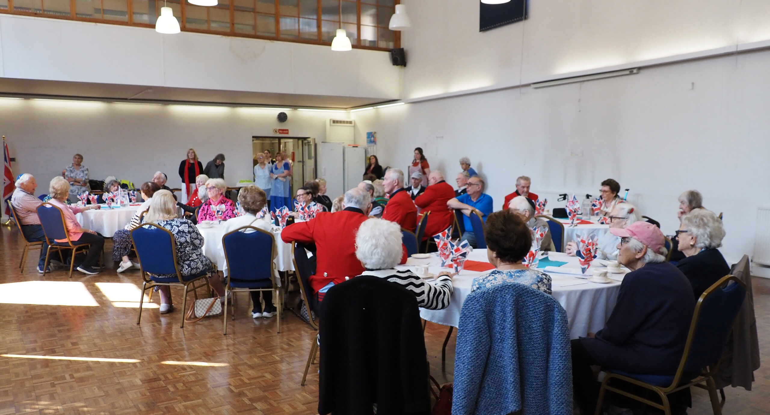 Chat-A-Way 80th VE Day Celebrations with the Chelsea Pensioners