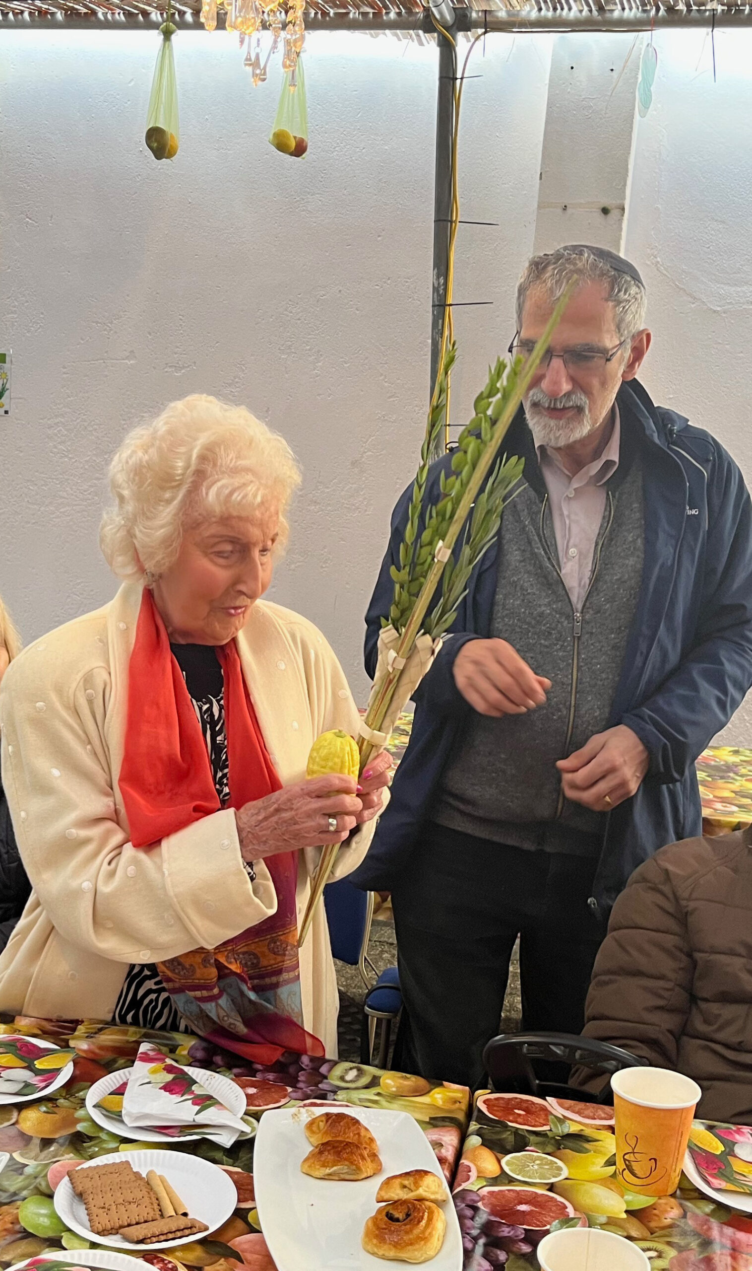 Chat-A-Way in the Succah 2023