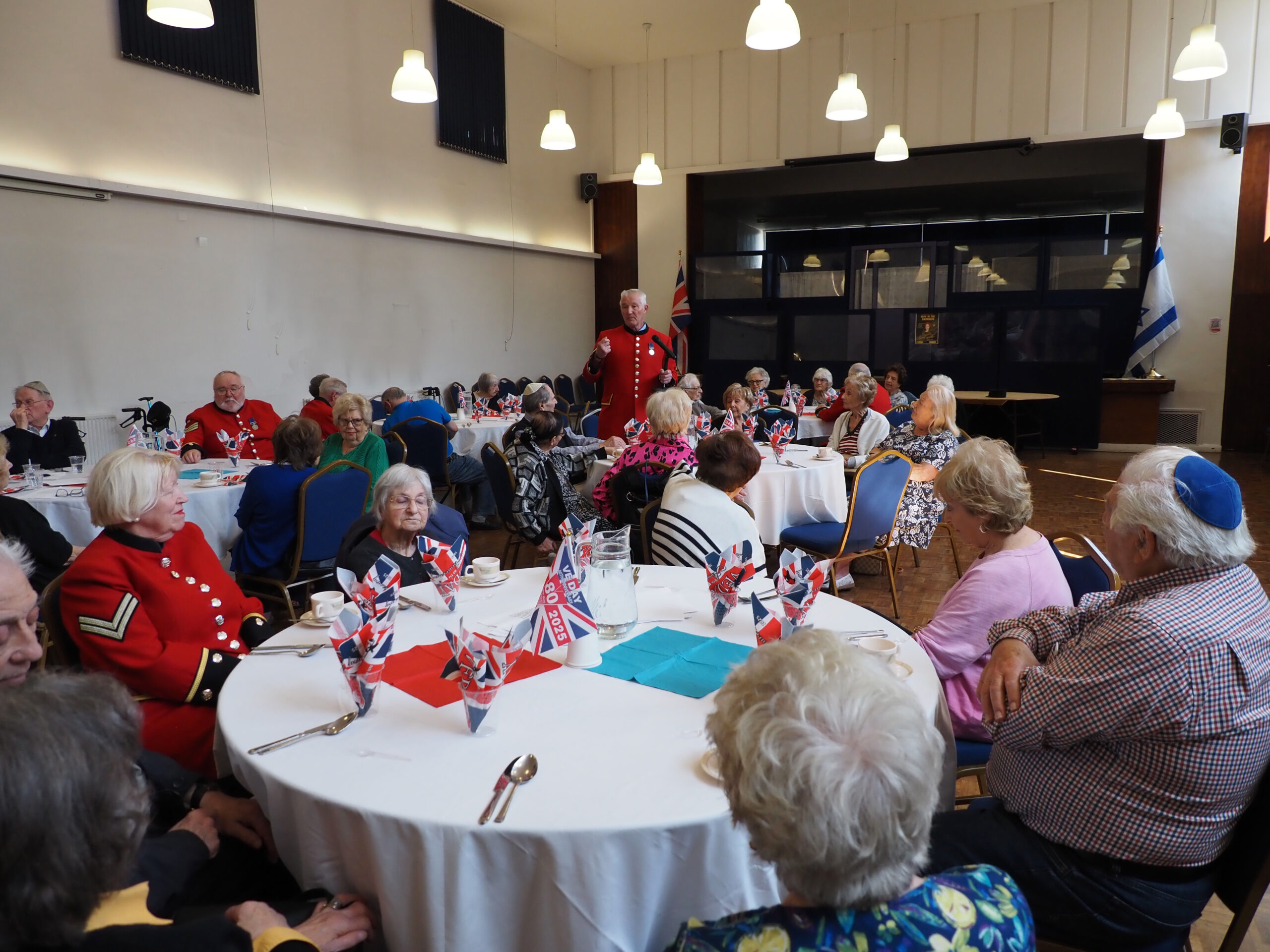 Chat-A-Way 80th VE Day Celebrations with the Chelsea Pensioners