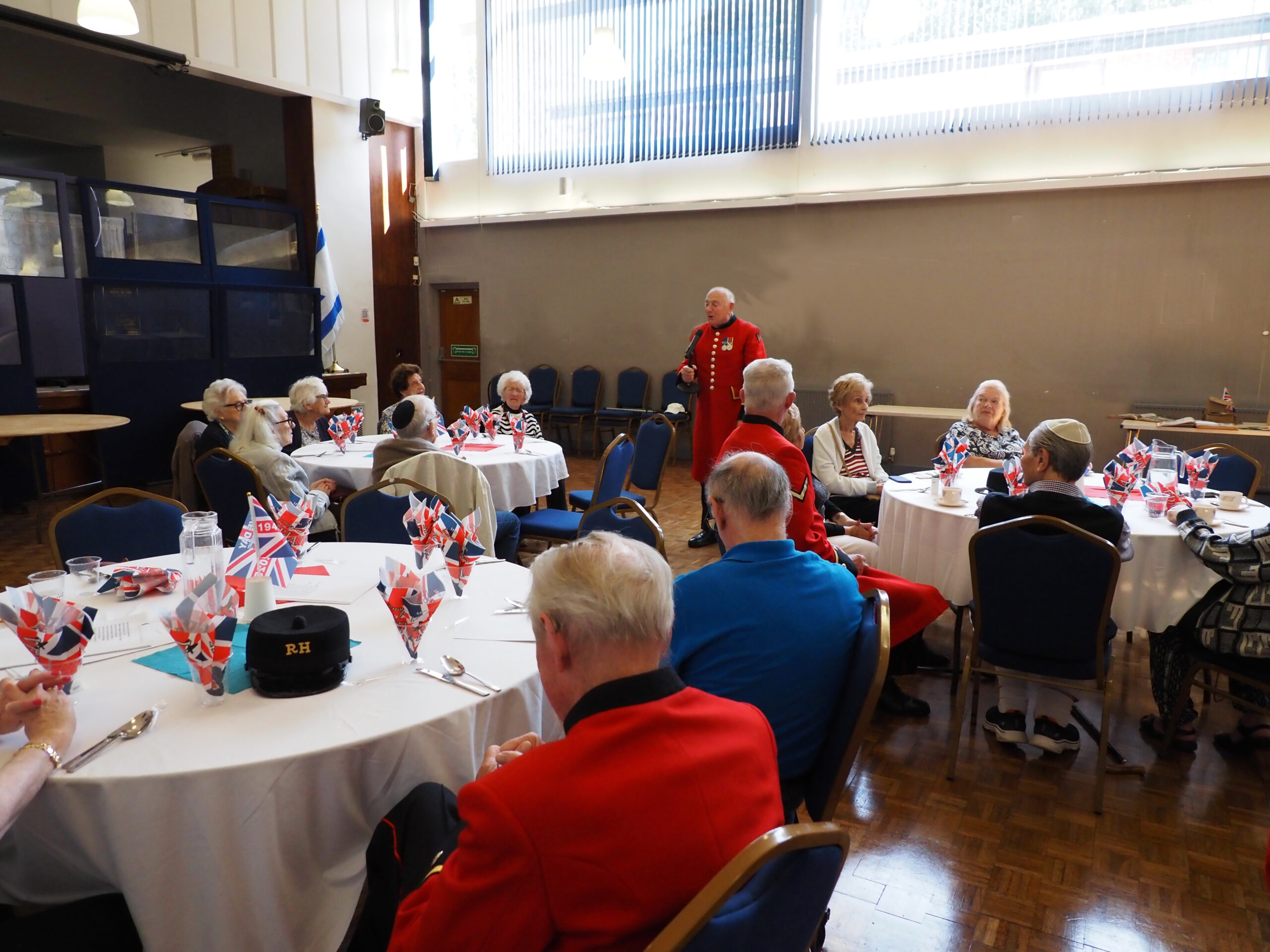 Chat-A-Way 80th VE Day Celebrations with the Chelsea Pensioners