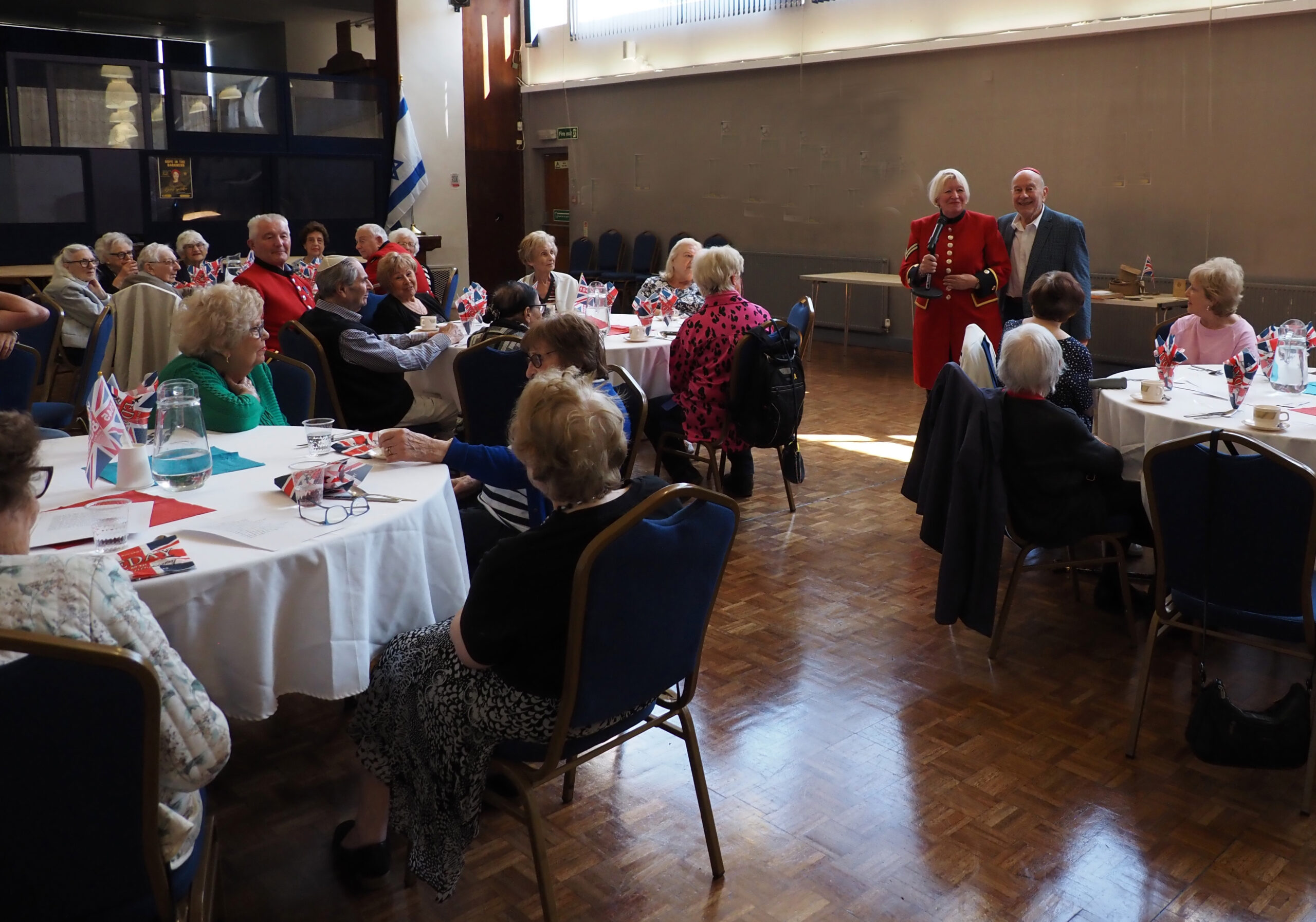 Chat-A-Way 80th VE Day Celebrations with the Chelsea Pensioners