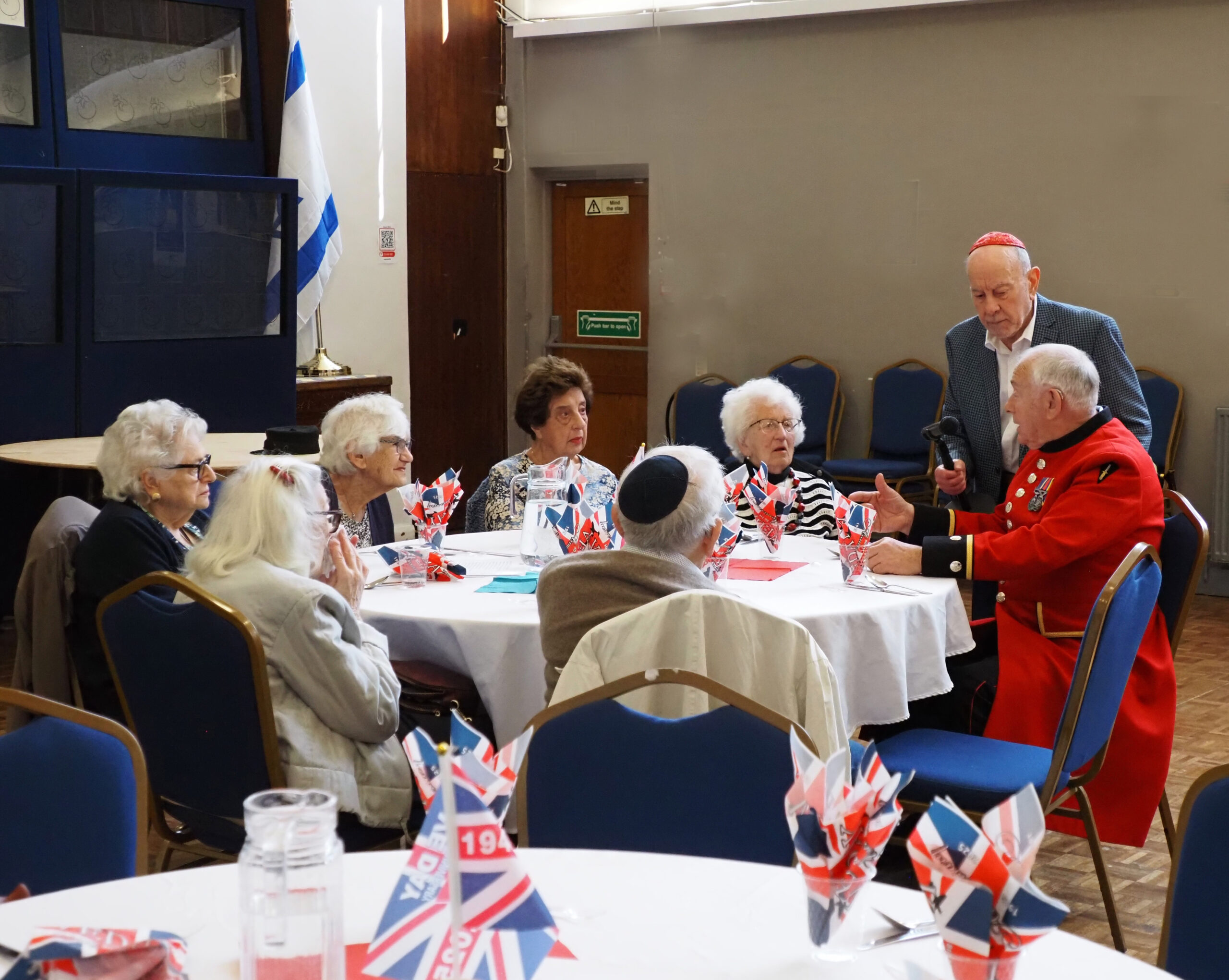 Chat-A-Way 80th VE Day Celebrations with the Chelsea Pensioners