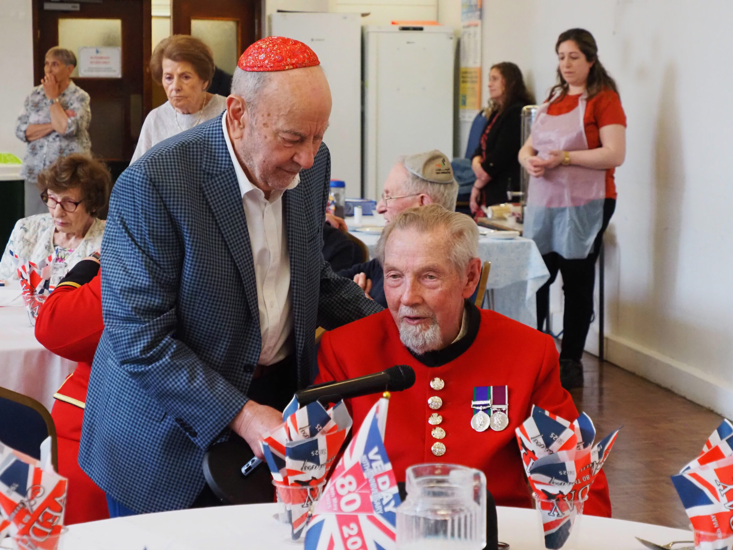 Chat-A-Way 80th VE Day Celebrations with the Chelsea Pensioners