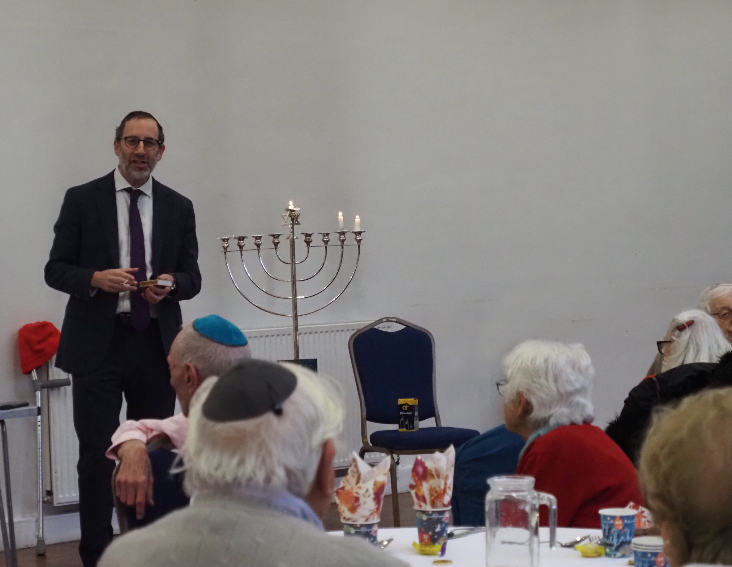 Chat-A-Way Chanukah Party with Clayton Shlimper on 16 December 2025