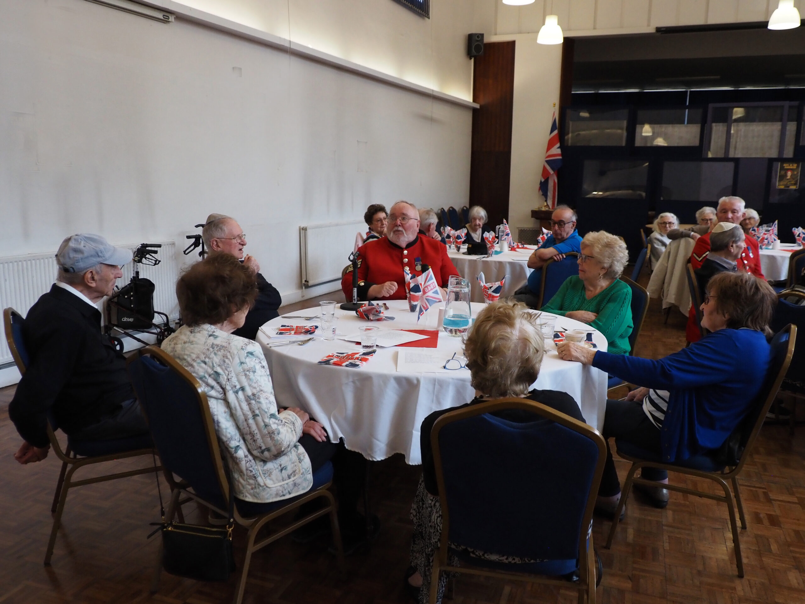 Chat-A-Way 80th VE Day Celebrations with the Chelsea Pensioners