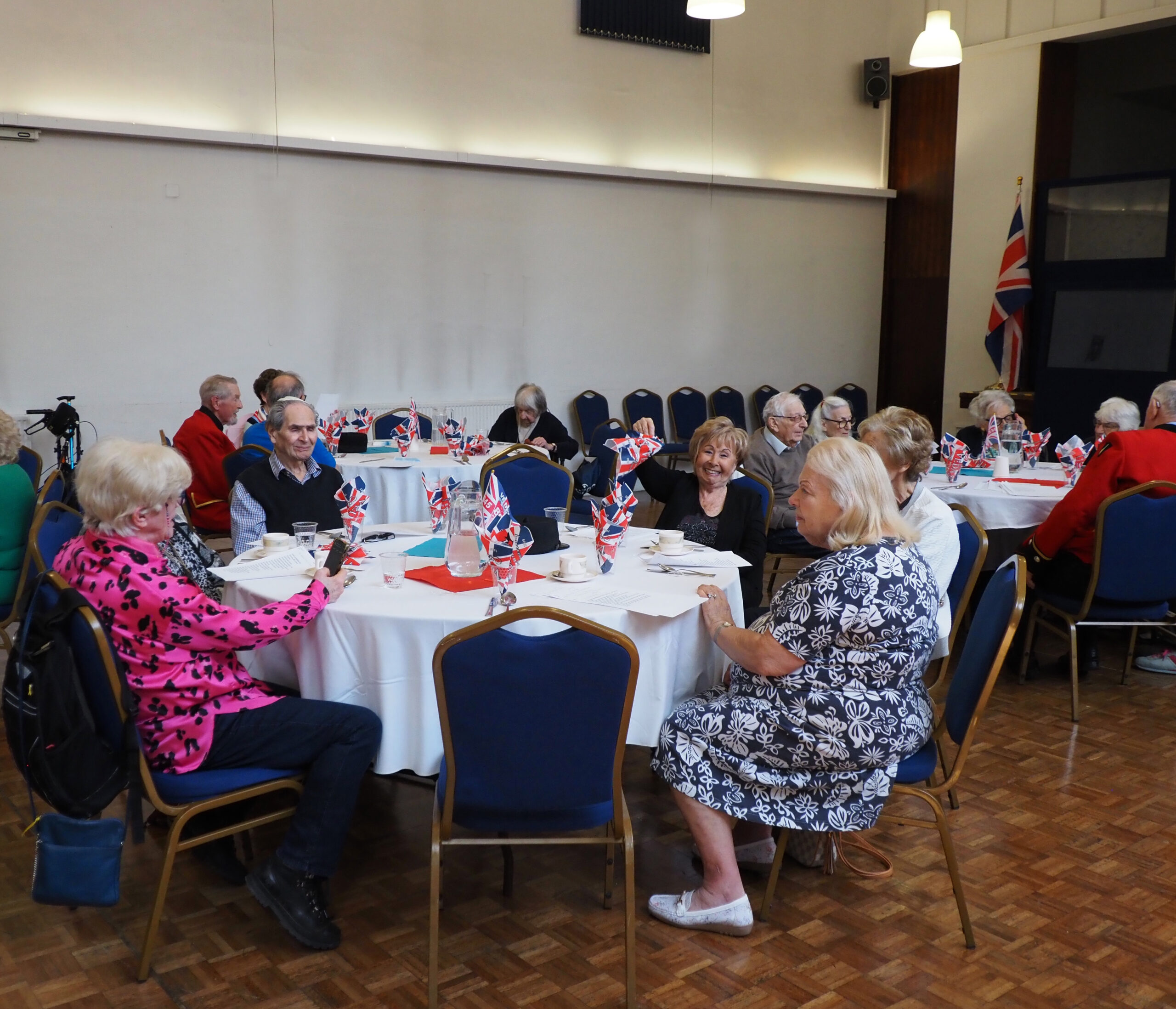 Chat-A-Way 80th VE Day Celebrations with the Chelsea Pensioners