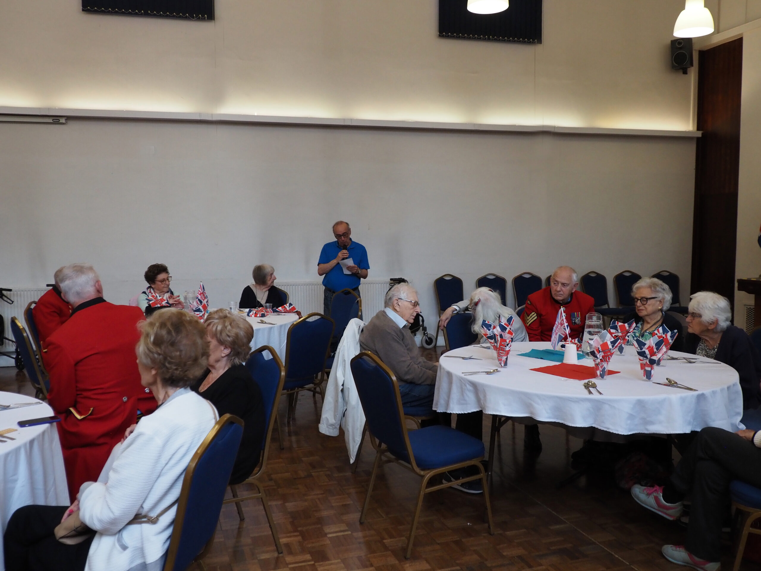Chat-A-Way 80th VE Day Celebrations with the Chelsea Pensioners