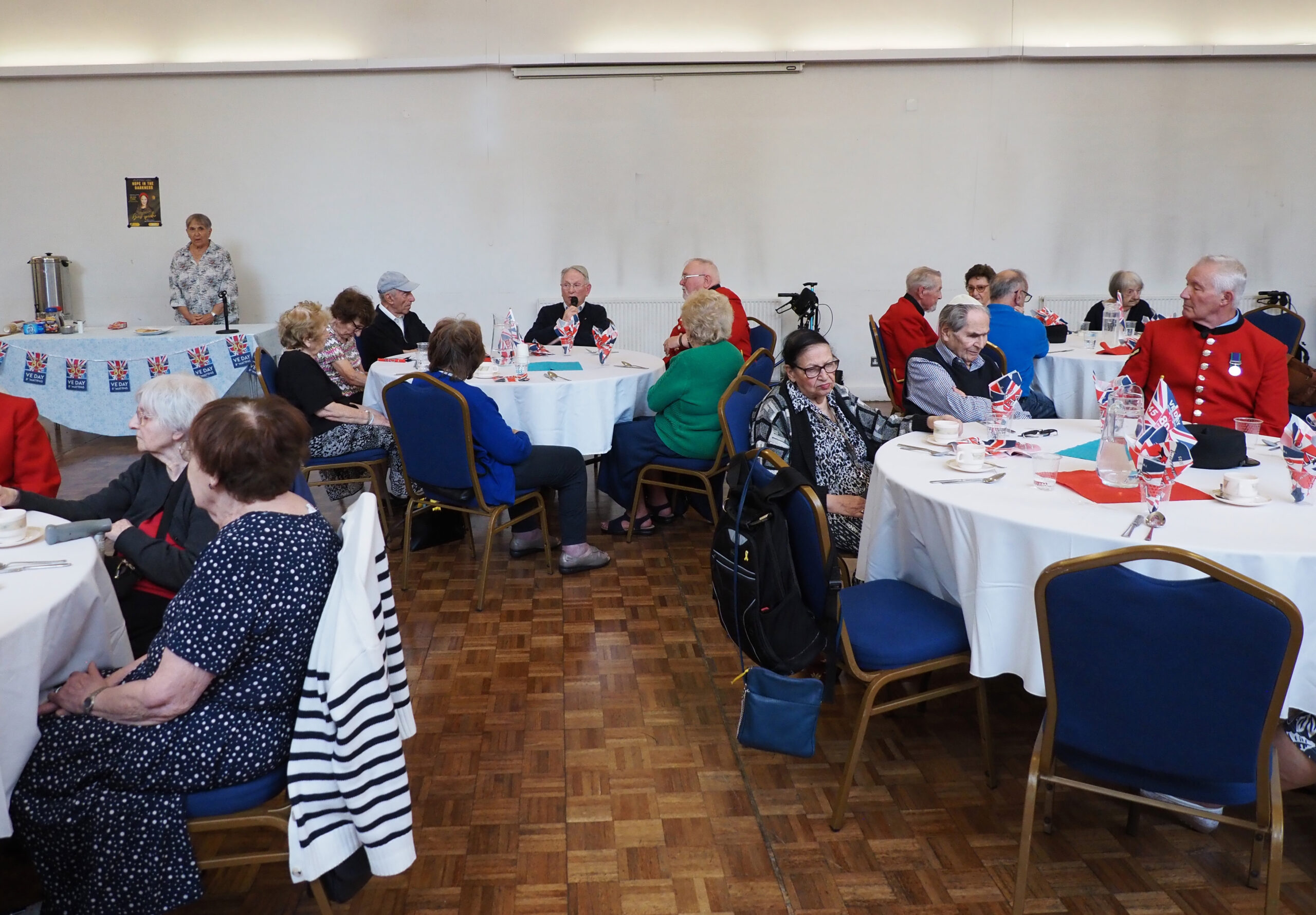 Chat-A-Way 80th VE Day Celebrations with the Chelsea Pensioners