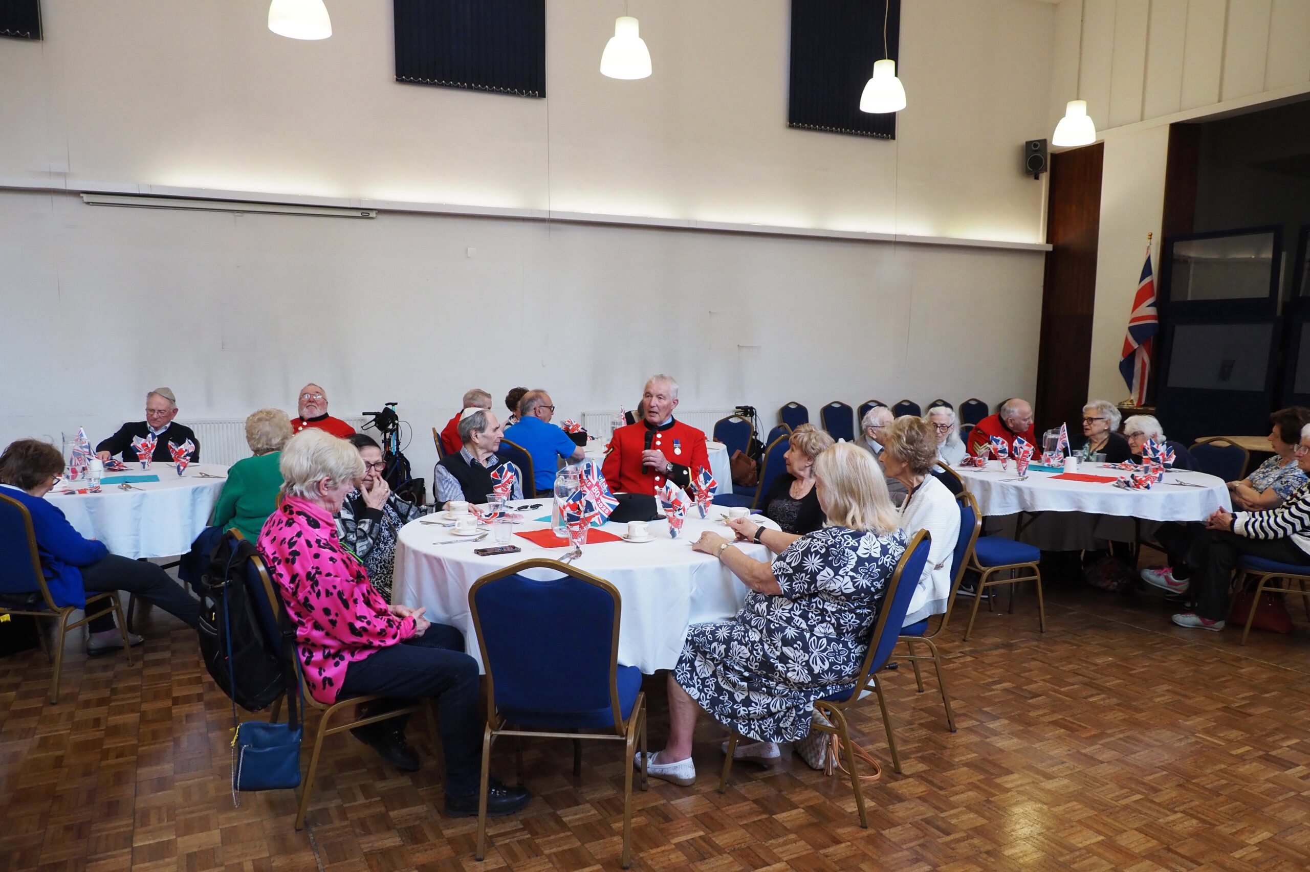 Chat-A-Way 80th VE Day Celebrations with the Chelsea Pensioners