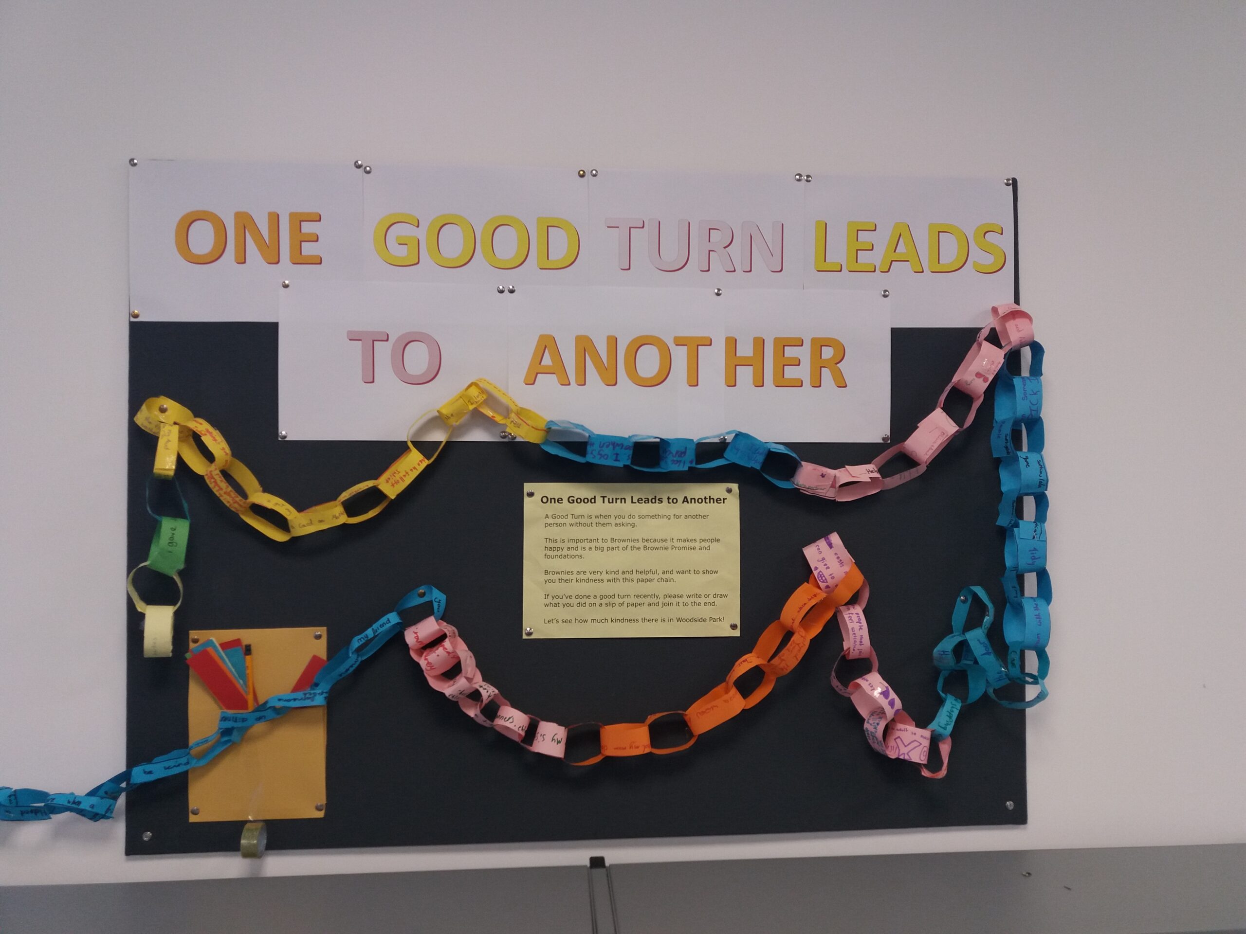 Brownies Kindness Chain