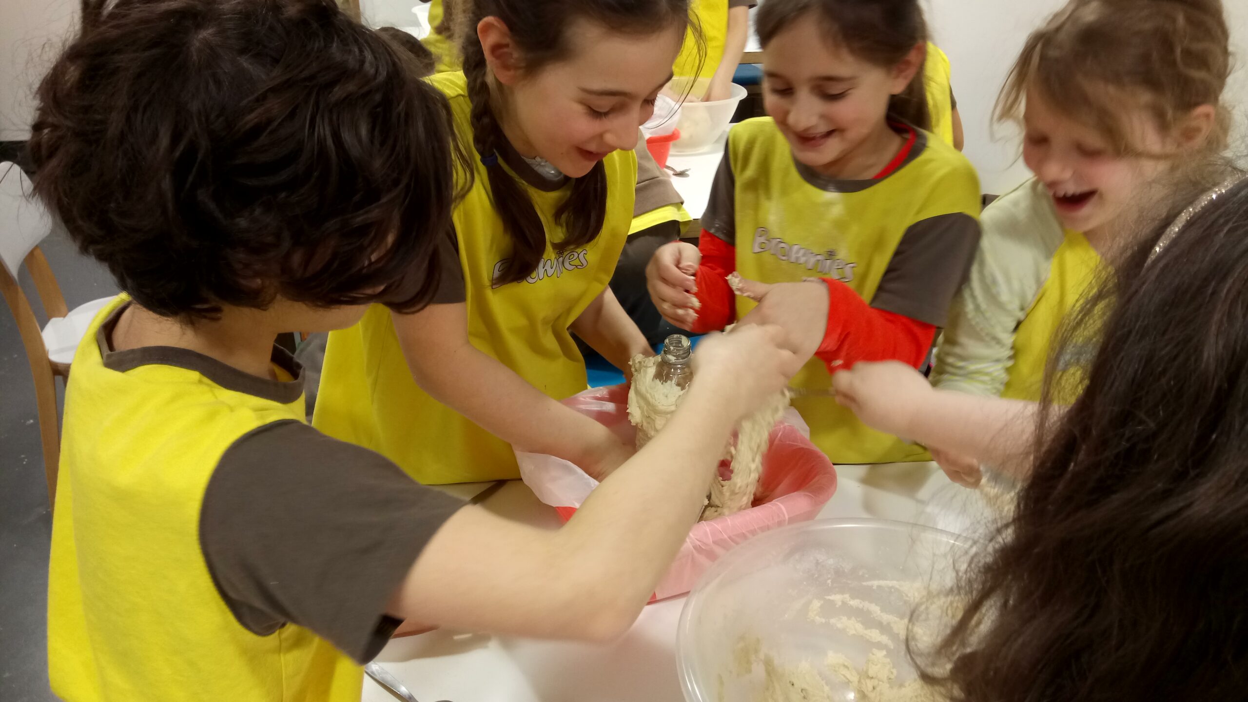 Brownies Making Volcanos