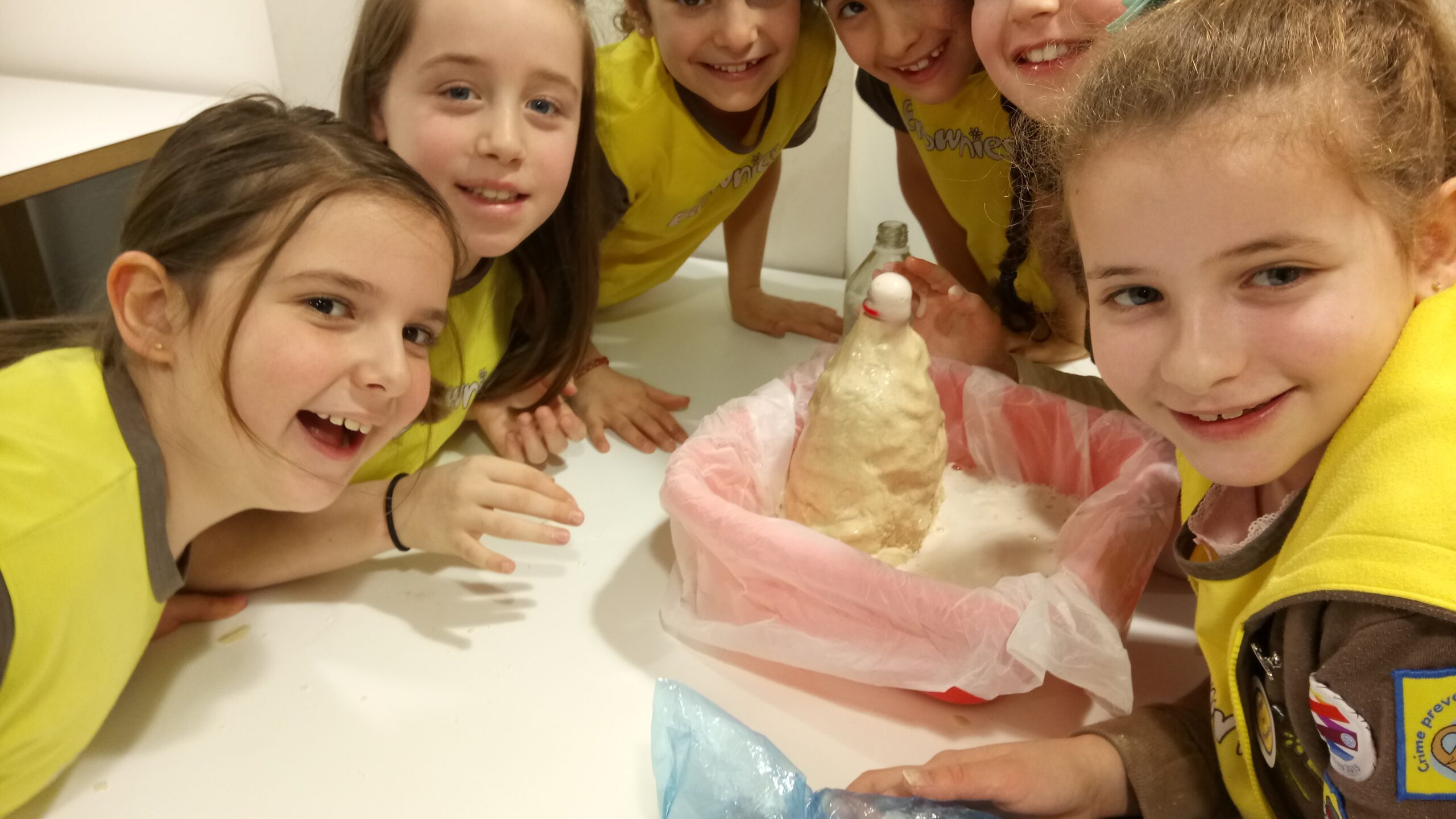 Brownies Making Volcanos