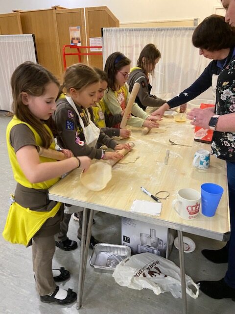 Brownies Making Hamentashen March 2020
