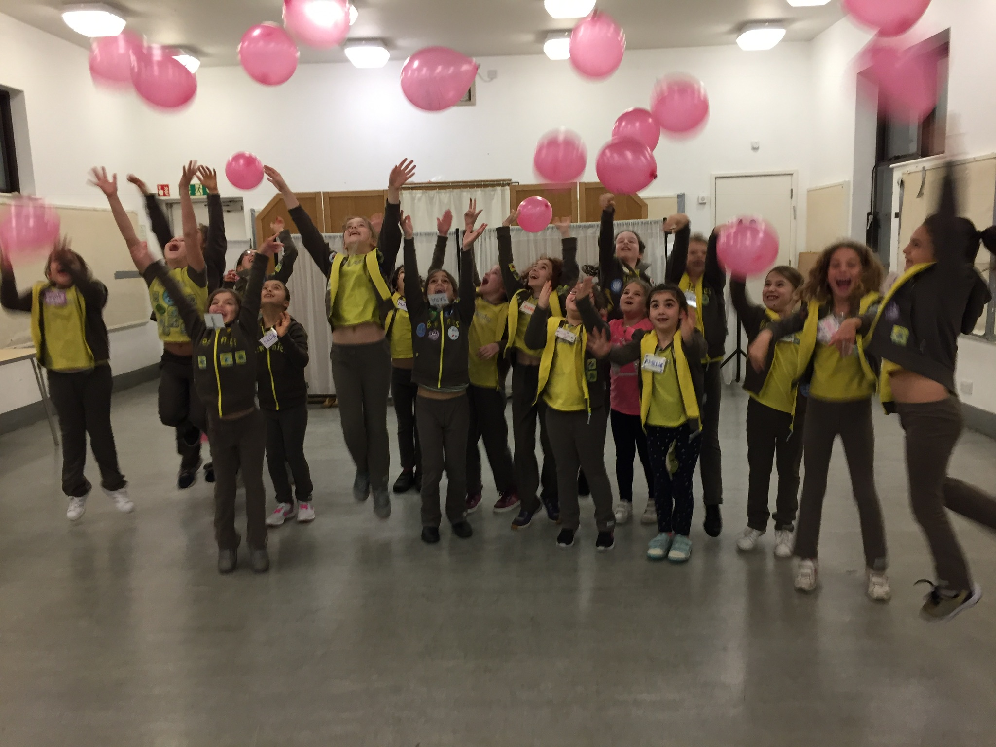 Brownies with Ballons Jan 2017