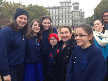 Guides Take Part in the AJEX Parade