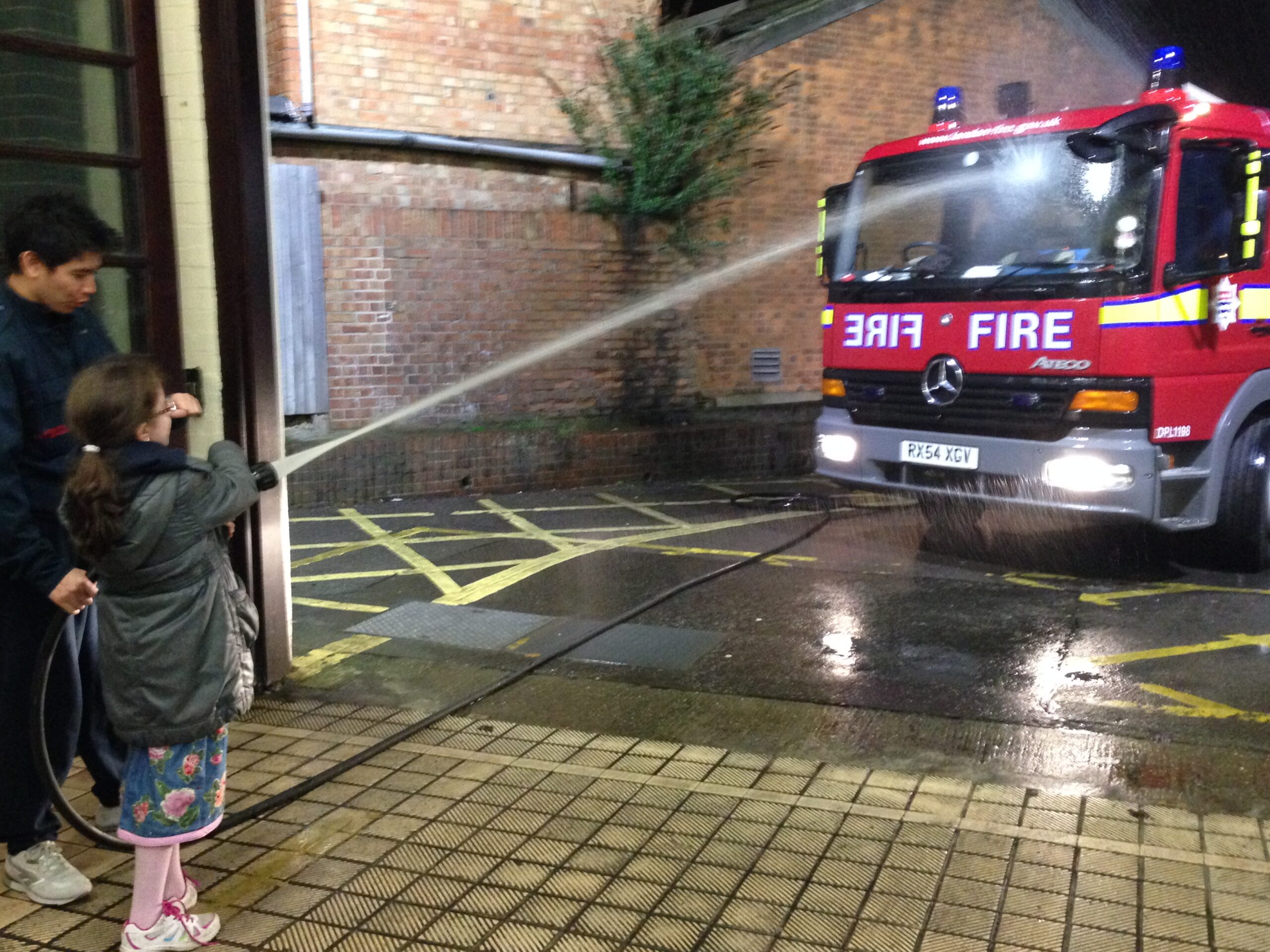Guides Visit the Local Fire Station