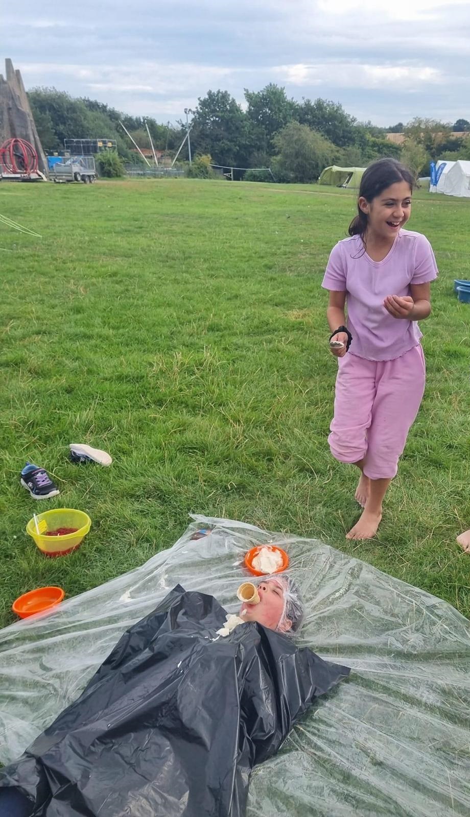 Wide Game on Summer Camp