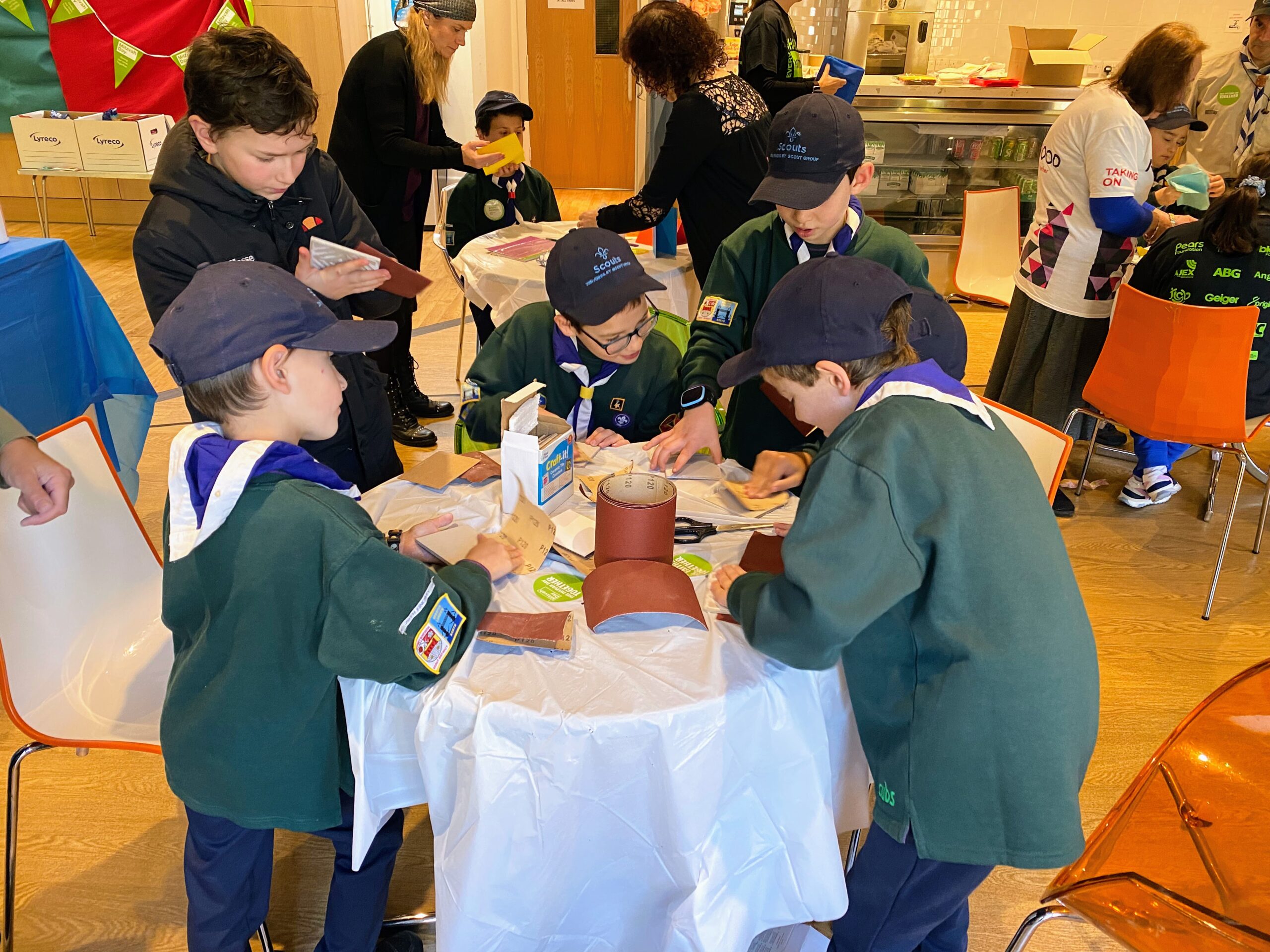 20th Finchley Cubs at Woodside Park Synagogue on Mitzvah Day 2022