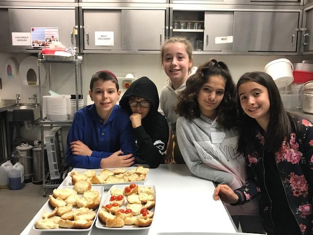 Making scones on Mitzvah Day 2018