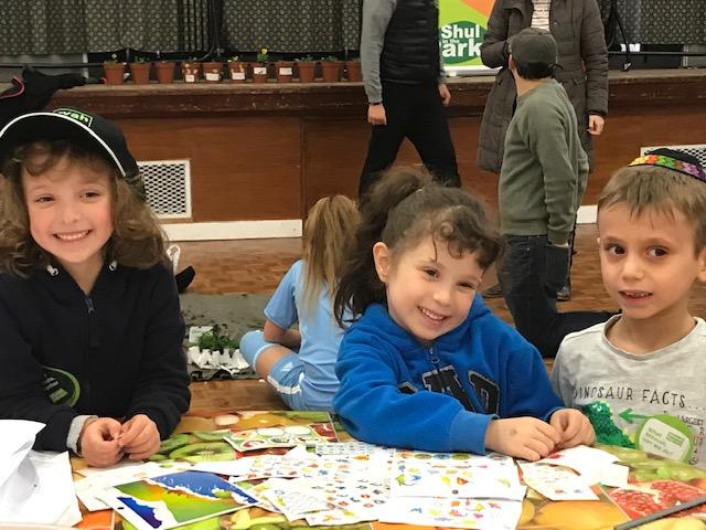 Planting Flowers on Mitzvah Day 2018