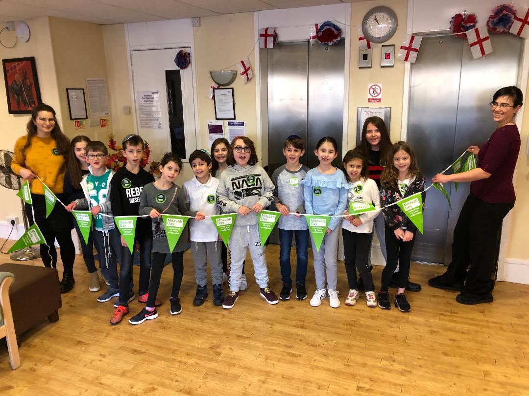 Mitzvah Day at Woodside Park Synagogue Cheder 2018