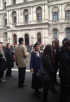 WPS attend the AJEX Parade 2014