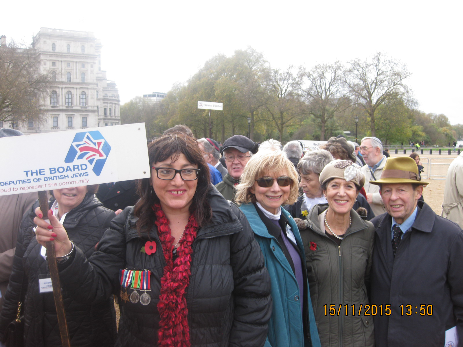 WPS attend the AJEX Parade 2015