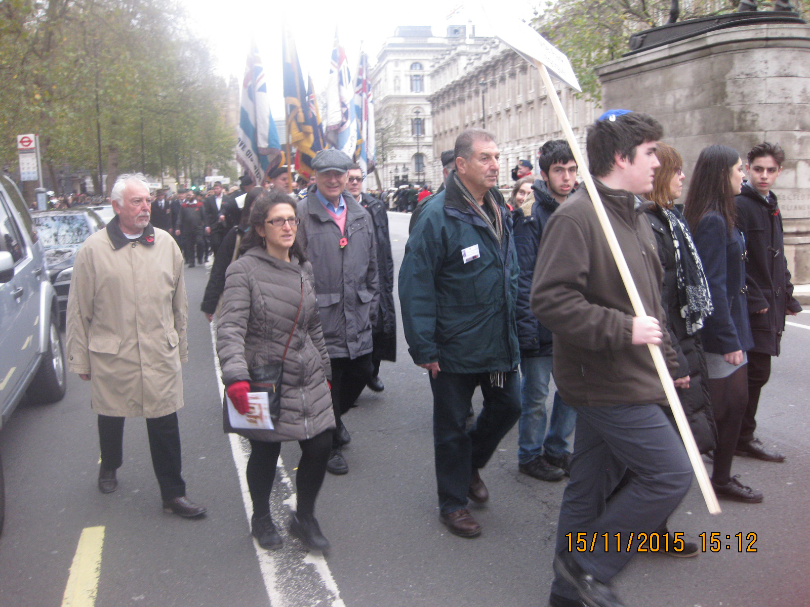 WPS attend the AJEX Parade 2015