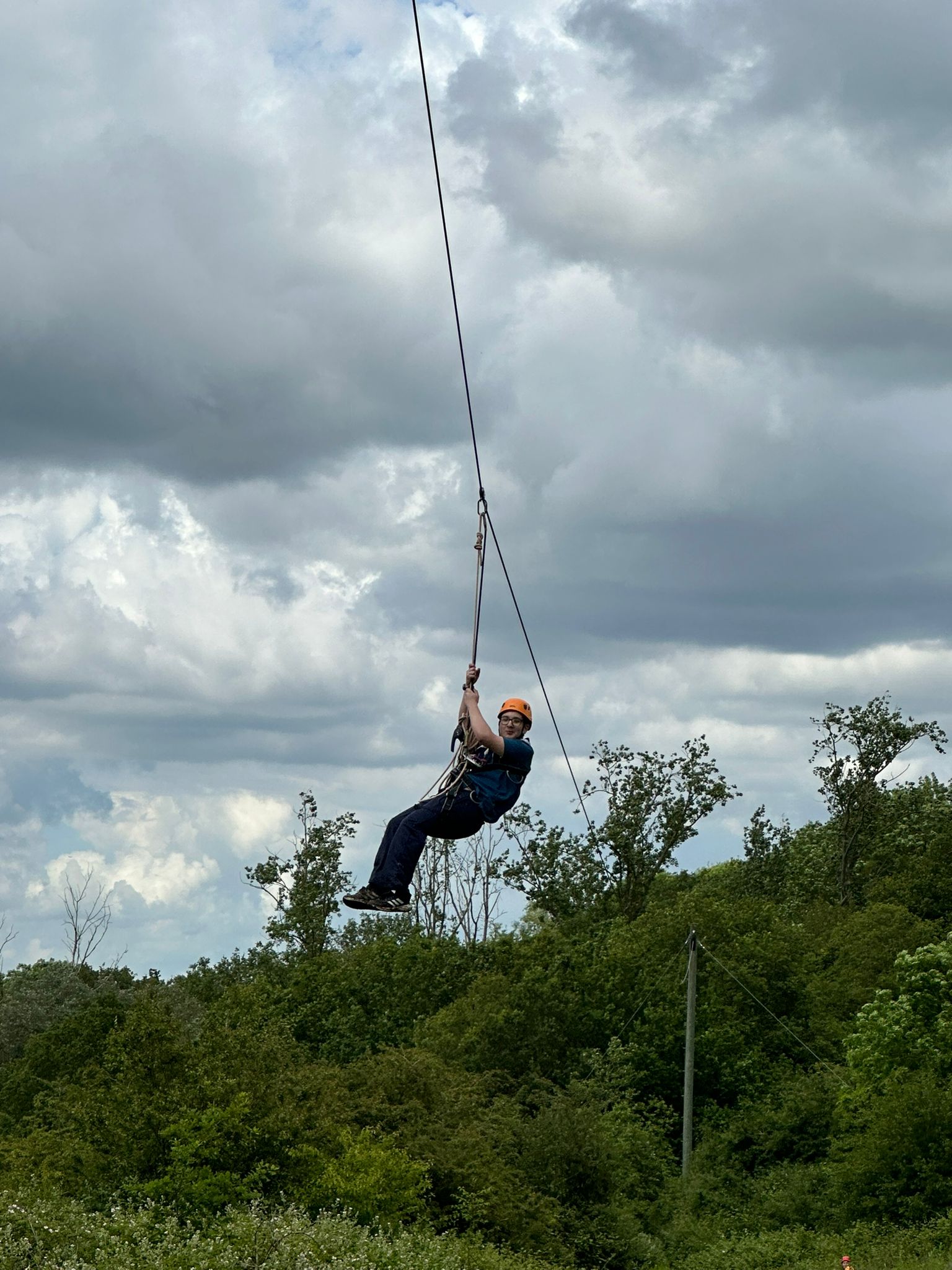 Scouting camp photos : Zip Wire