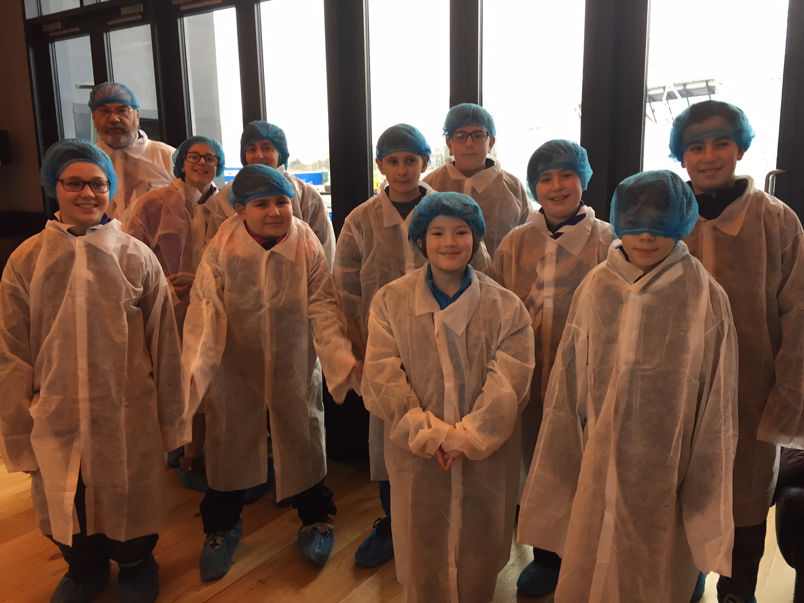 Visit to the smoked salmon factory