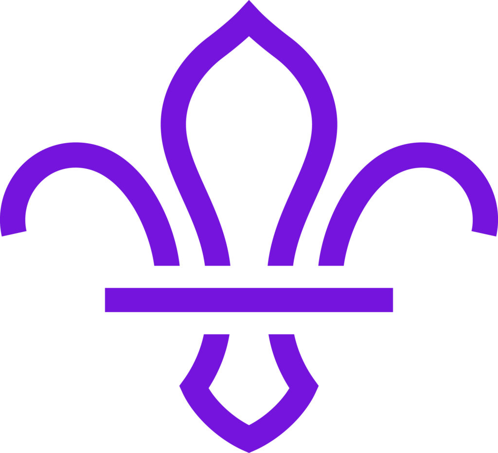 Fleur-de-lis Scounting Emblem
