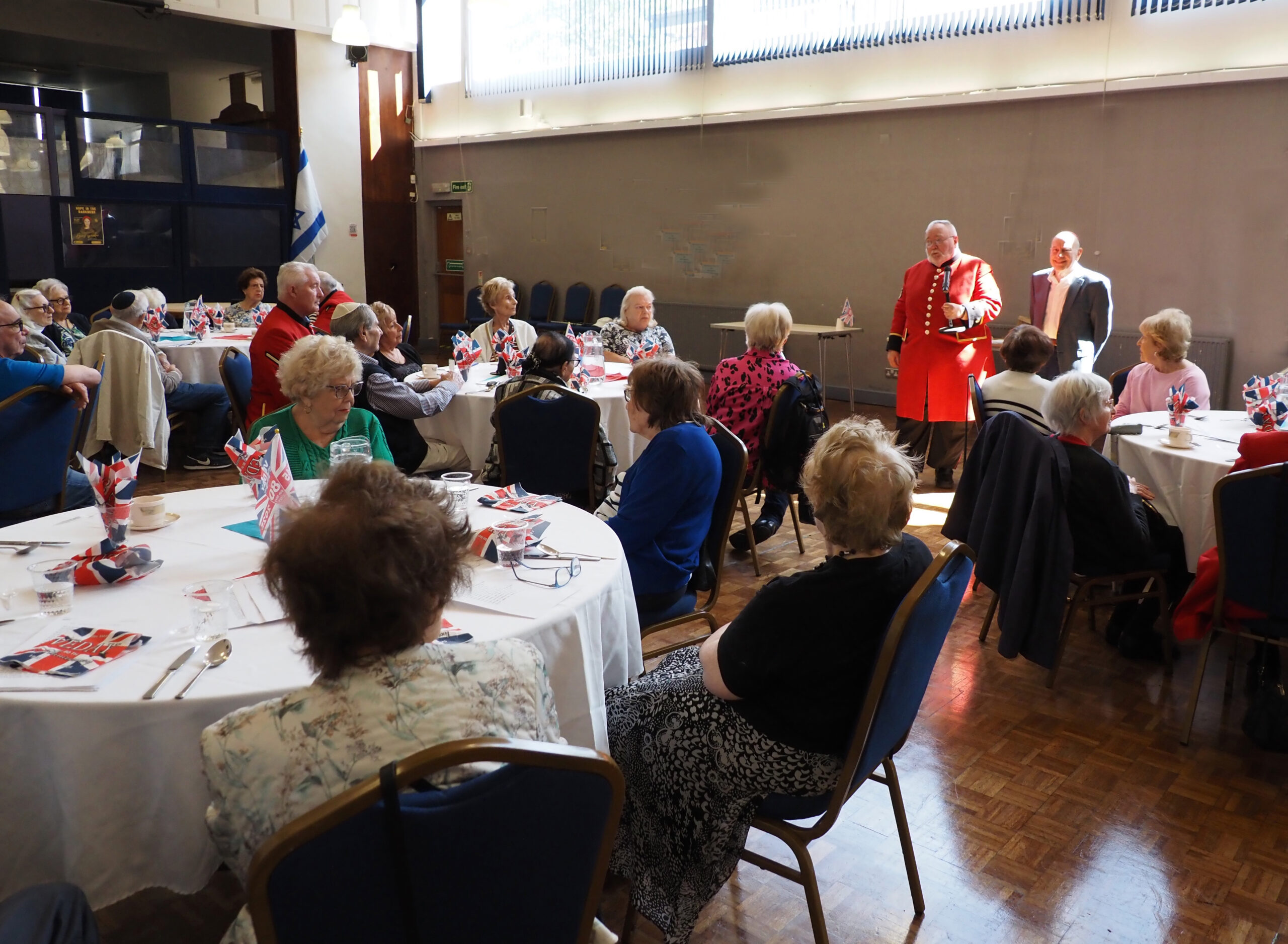 Chat-A-Way 80th VE Day Celebrations with the Chelsea Pensioners