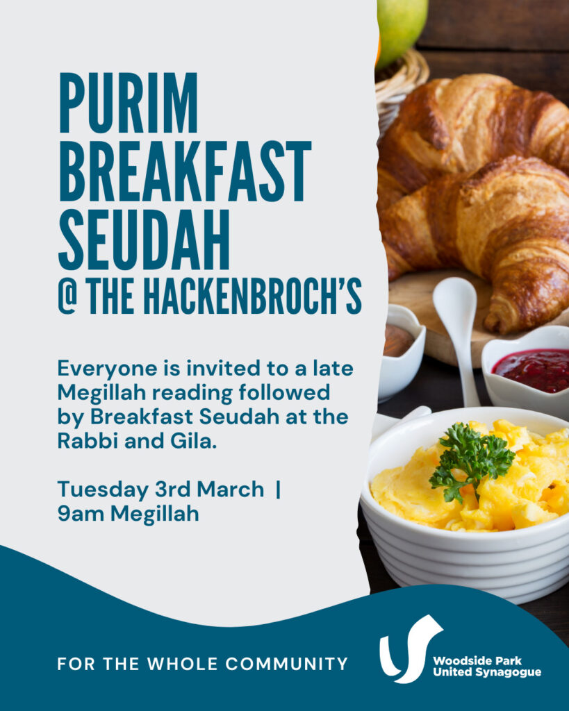 Purim Breakfast 03 March 2026